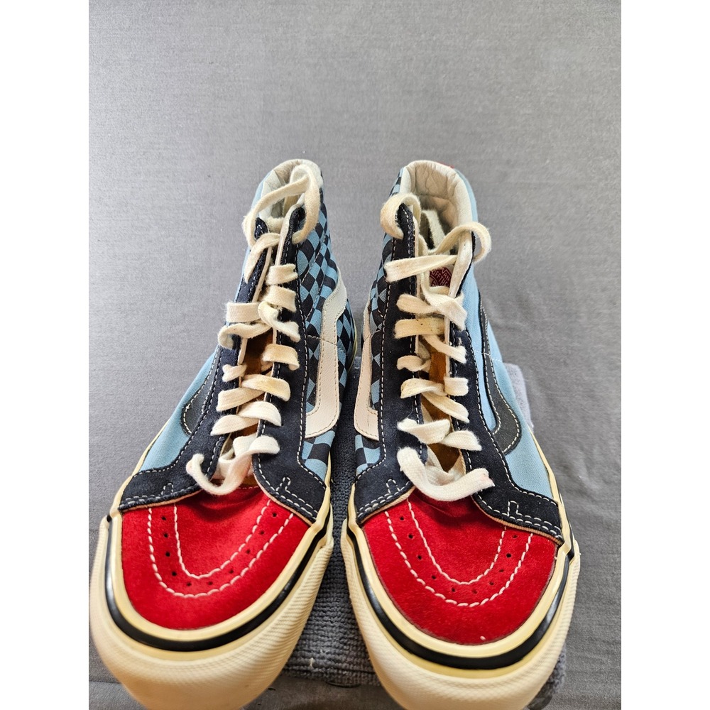 Vans Sk8-Hi Reissue 50th Anniversary Van Doren Multi Color Checkerboard 6M 7.5W